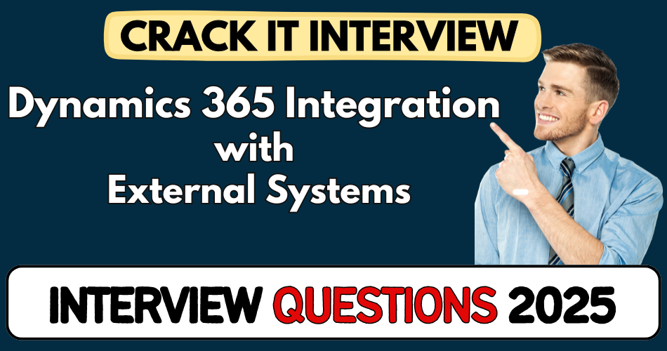 Dynamics 365 Integration with External Systems