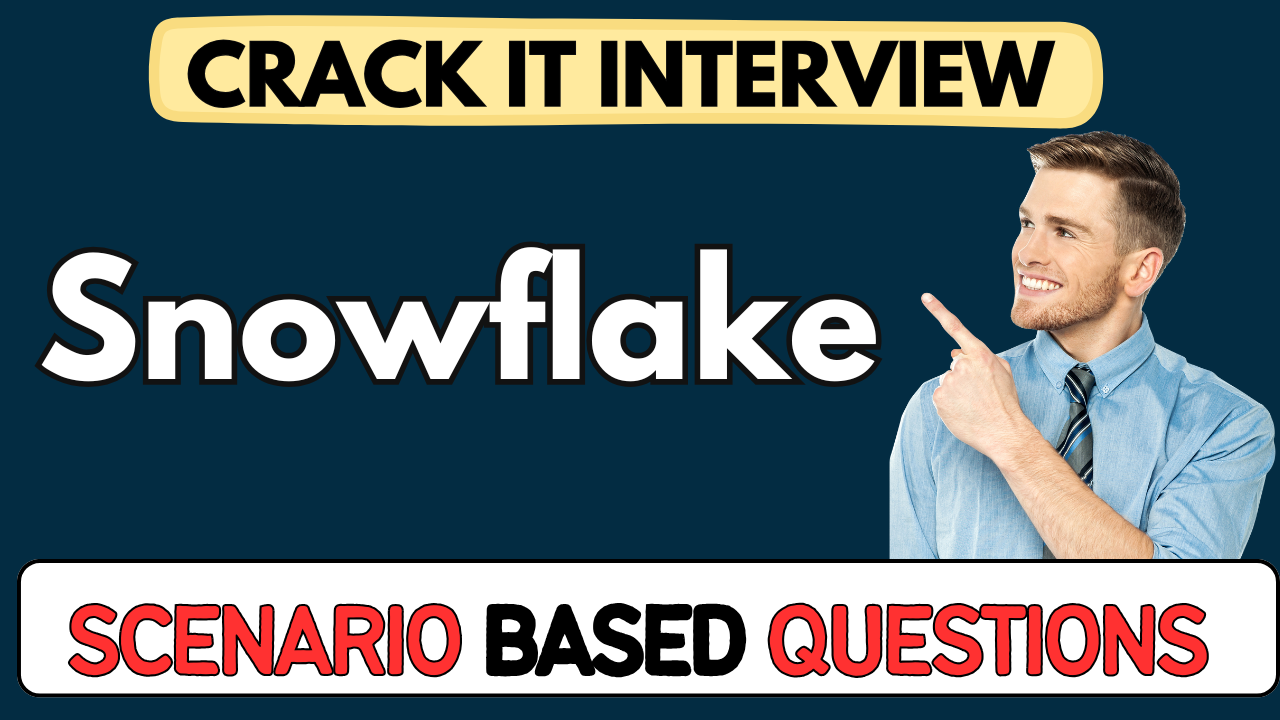 Snowflake scenario Based Questions 2025